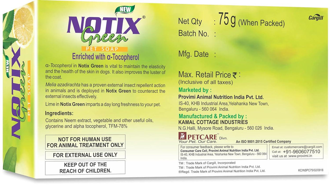 Notix dog soap hotsell