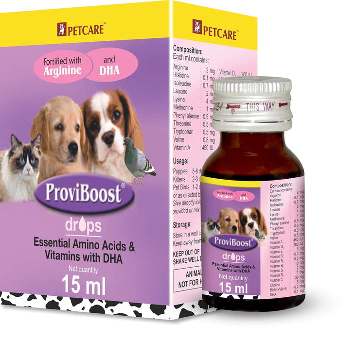 Petcare Proviboost Drops Supplement For Puppies and Kittens - Ofypets
