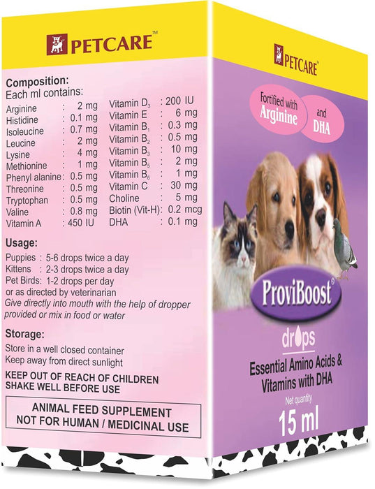 Petcare Proviboost Drops Supplement For Puppies and Kittens - Ofypets