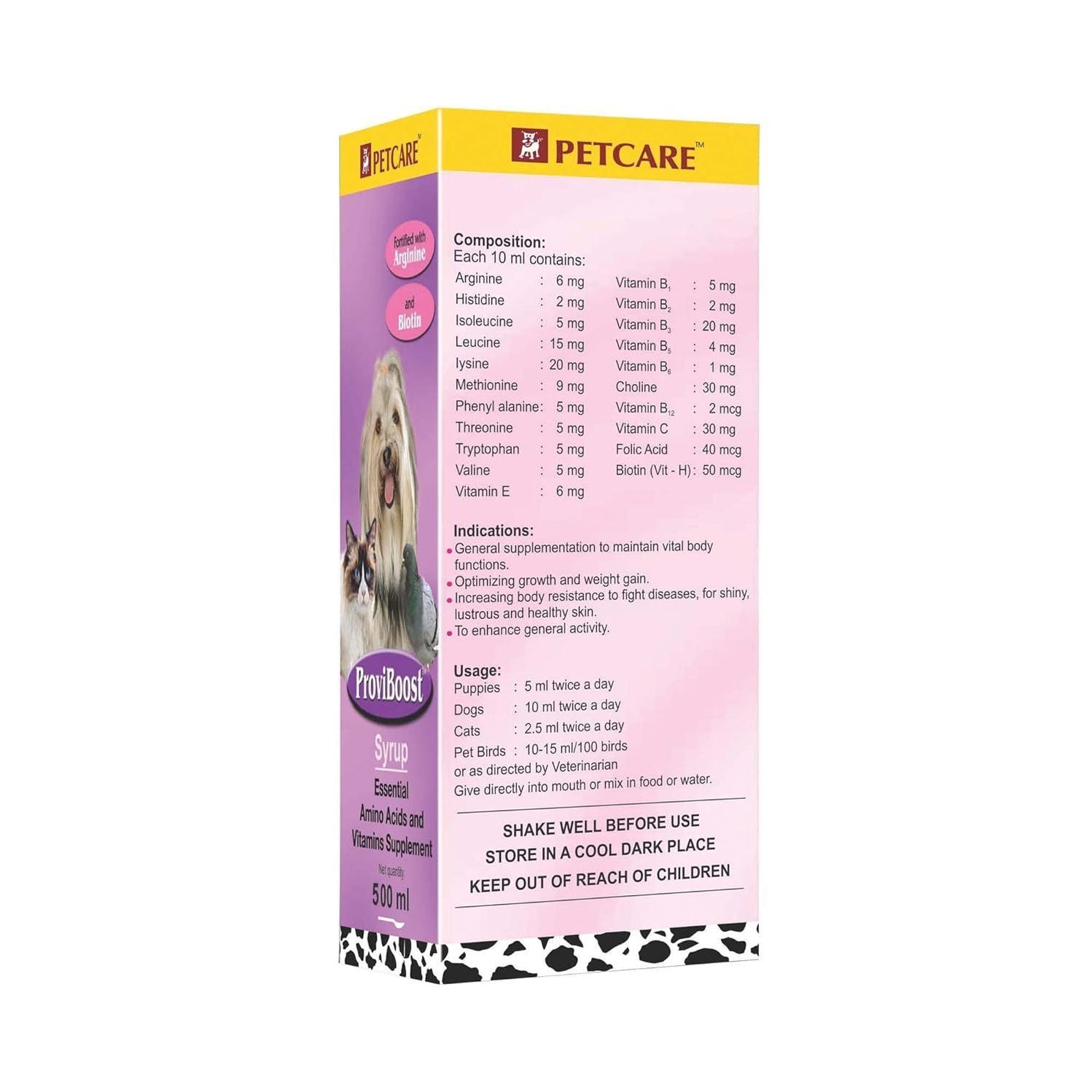 Petcare Proviboost Syrup Supplement For Dogs and Cats — Ofypets