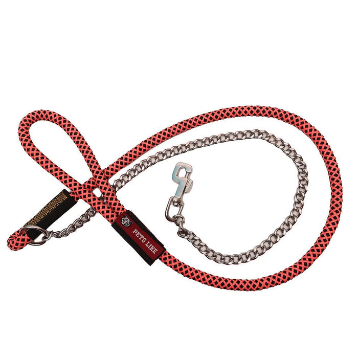 Petslike Rope Leash with Chain for Dogs - Ofypets
