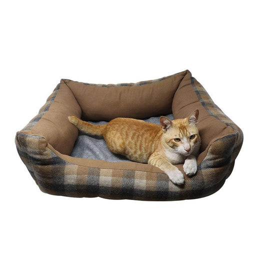 Petspot Premium Woolen Sofa Bed For Dogs and Cats - Ofypets