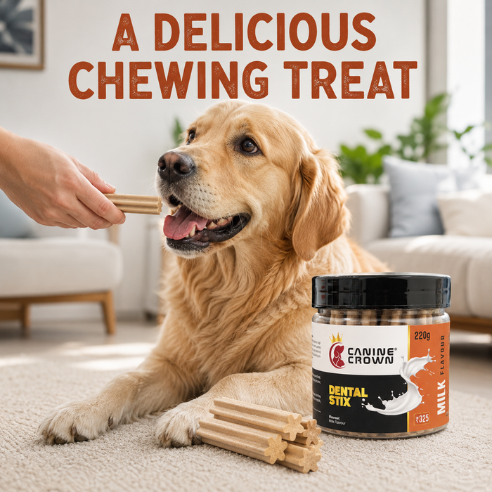 Canine Crown Milk Dental Stix for Dogs