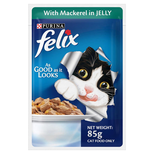 Purina Felix Mackerel in Jelly Cat Wet Food - Ofypets