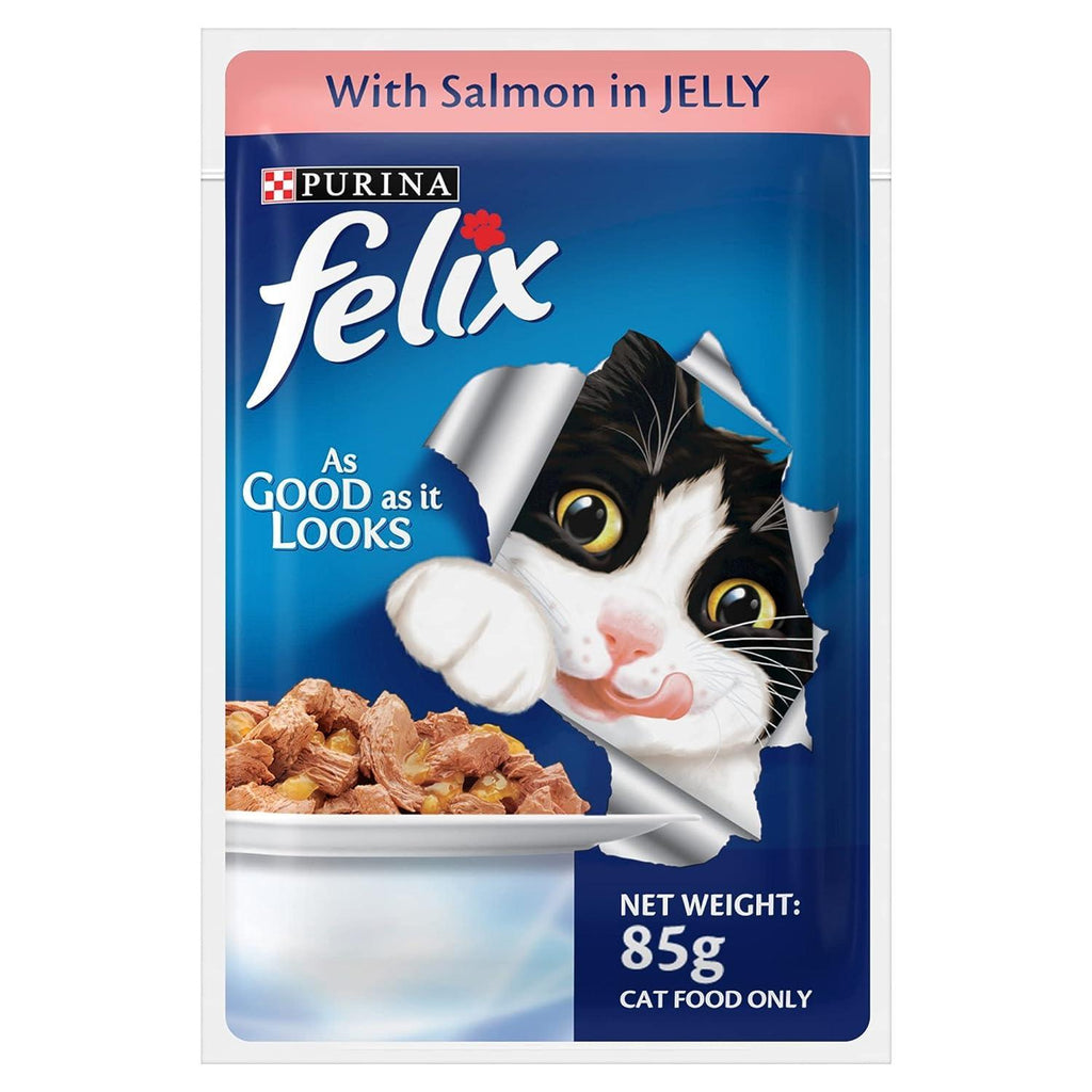 Purina Felix Salmon in Jelly Cat Wet Food — Ofypets