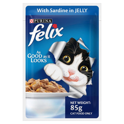 Purina Felix Sardine in Jelly Cat Wet Food - Ofypets
