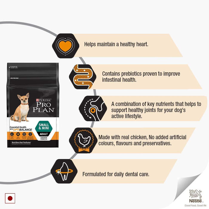 Purina Pro Plan Essential Health Small and Mini Breed Adult Dog Food - Ofypets