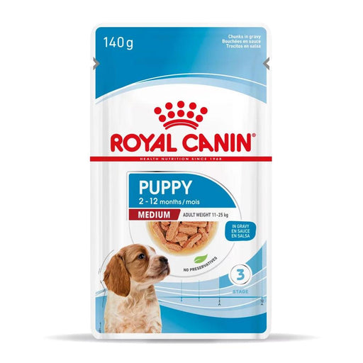 Royal Canin Medium Puppy Gravy Wet Food - Ofypets