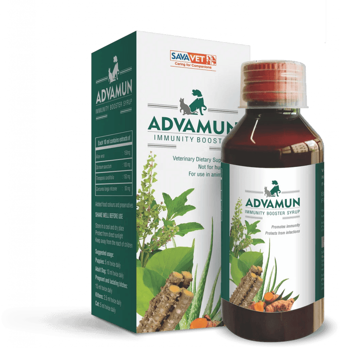 Savavet Advamun Immunity Booster Syrup for Dogs and Cats - Ofypets
