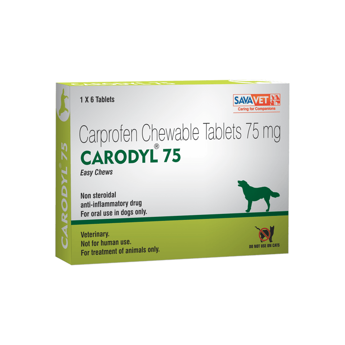 Savavet Carodyl Carprofen Chewable Tablets for Dogs in Strips - Ofypets