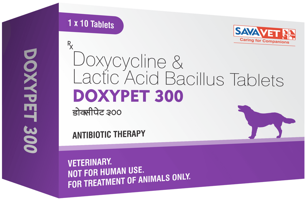 Savavet Doxypet Doxycycline Antibiotic Tablets - Ofypets