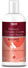 Savavet Kezopet Ketoconazole, Chlorhexidine and Cetrimide Medicated Shampoo for Dogs and Cats - Ofypets