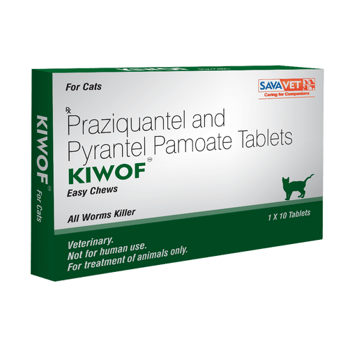 Savavet Kiwof Cat Deworming Tablets - Ofypets