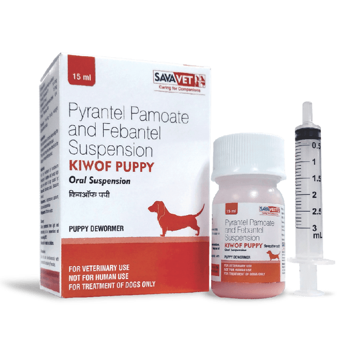Savavet Kiwof Dewormer Puppy Oral Suspension - Ofypets