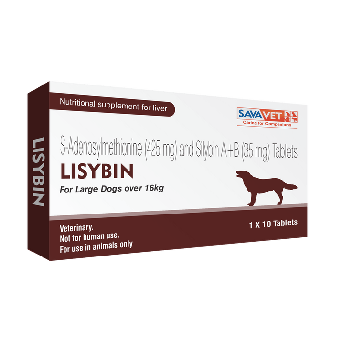 Savavet Lisybin Liver Support Tablets for Dogs and Cats - Ofypets