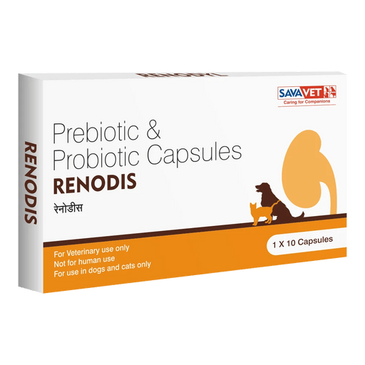 Savavet Renodis Prebiotic and Probiotic Tablets for Dogs and Cats - Ofypets