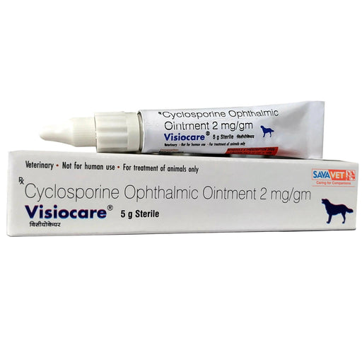 Savavet Visiocare Cyclosporine OPHTHALMIC OINTMENT for Dogs - Ofypets