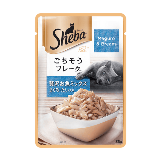 Sheba Maguro and Bream Cat Wet Food - Ofypets