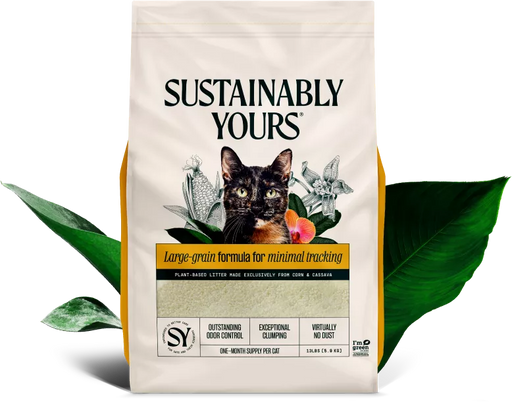 Sustainably Yours Large Grain Natural Cat Litter - Ofypets