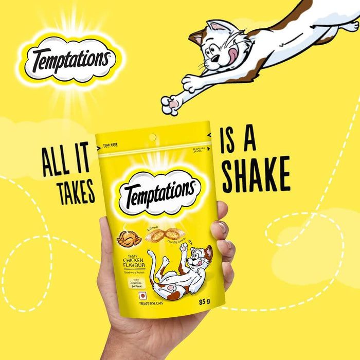 Temptations Tasty Chicken Flavour Cat Treats - Ofypets