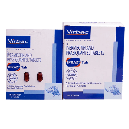 Virbac Ipraz Deworming Tablet for Dogs Ofypets