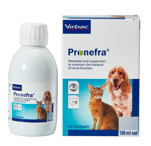 Virbac Pronefra Palatable Oral Suspension for Renal Health in Cats and Dogs - Ofypets