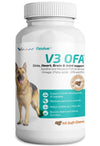 Vvaan V3 OFA Omega-3 EPA and DHA Chicken Flavour Chewable Tablets for Dogs - Ofypets