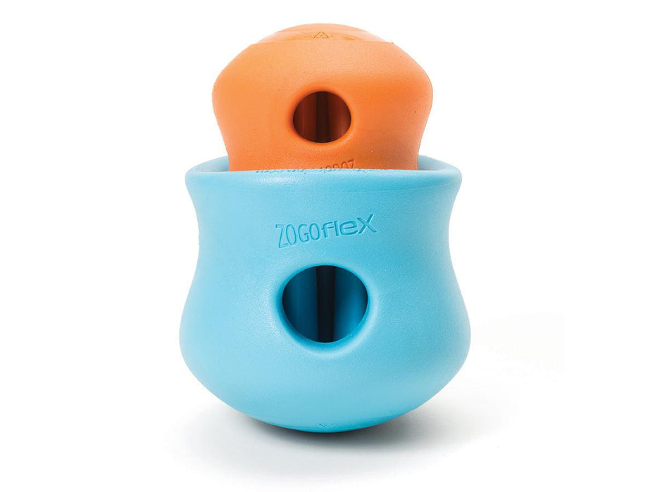 West Paw Zogoflex Toppl Treat Chew Toy for Dogs - Ofypets