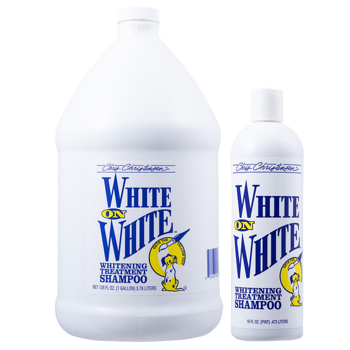 Chris Christensen White on White Whitening Shampoo for Dogs and Cats