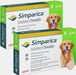 Zoetis Simparica Liver Flavour Tick and Fleas Removal Chewable Tablets for Dogs (Sarolaner) - Ofypets