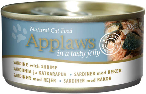 Applaws Sardine with Shrimp in Jelly Can Wet Cat Food - Ofypets