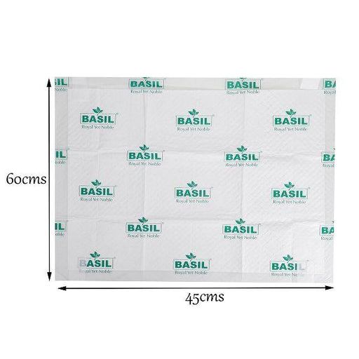 Basil Puppy Training Pads Medium Size 45x60cms for Dogs - Ofypets