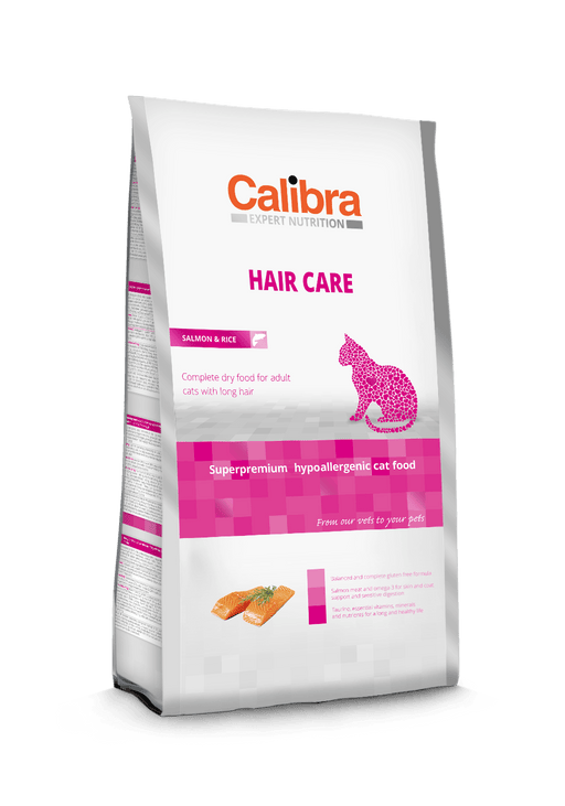 Calibra Hair Care Hypoallergenic Cat Food Salmon & Rice - Ofypets