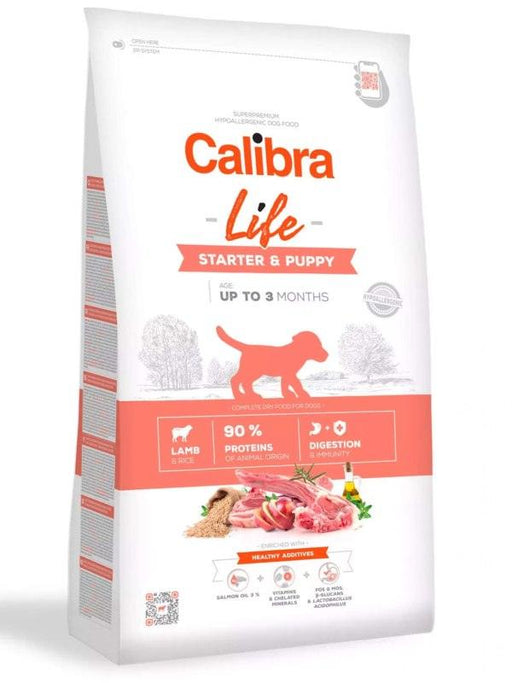 Calibra Hypoallergenic Life Starter & Puppy Food Lamb and Rice Dog Food - Ofypets