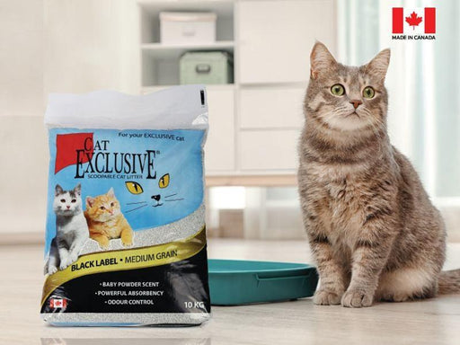 Cat Exclusive Scoopable Cat Litter with Baby Powder Scent - Ofypets
