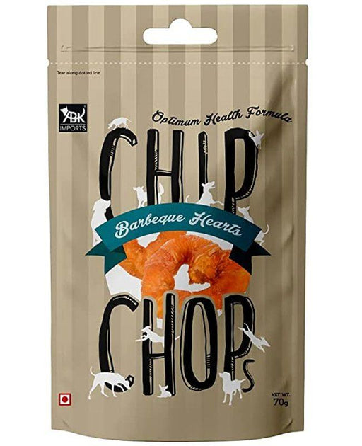 Chip Chops Barbeque Hearts Dog Treats - Ofypets
