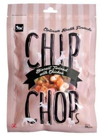 Chip Chops Biscuit Twined with Chicken Dog Treats - Ofypets