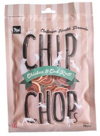 Chip Chops Chicken & Codfish Rolls Dog Treats - Ofypets