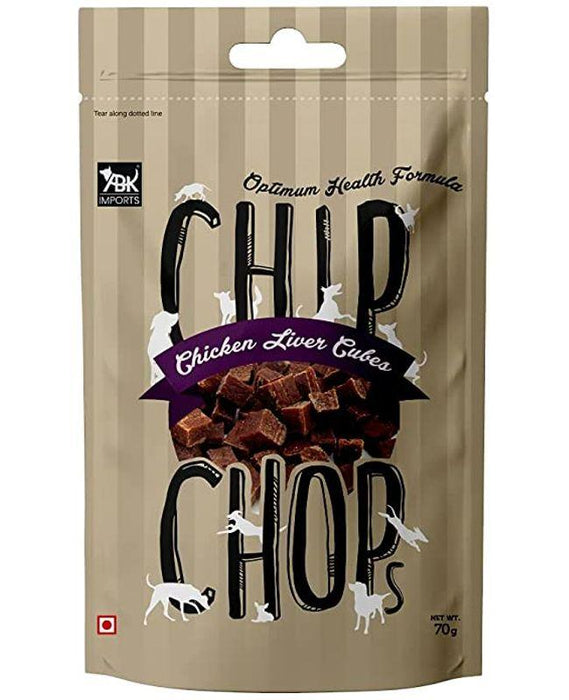 Chip Chops Chicken Liver Cubes Dog Treats - Ofypets