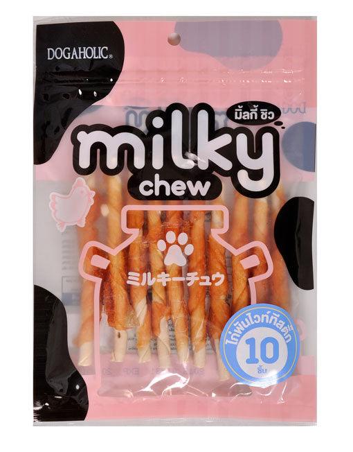 Dogaholic Milky Chew Chicken Stick Style Dog Treats - Ofypets