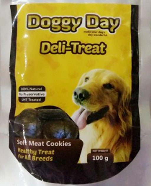 Doggy Day Soft Meat Cookies Healthy Treats for All Breeds - Ofypets