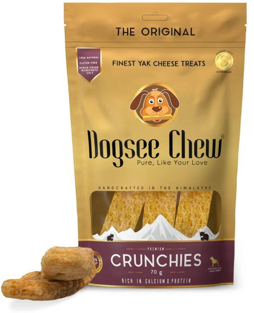 Dogsee Chew Cheese Crunchies Premium Soft Dental Treats for Puppies and Small Dogs - Ofypets