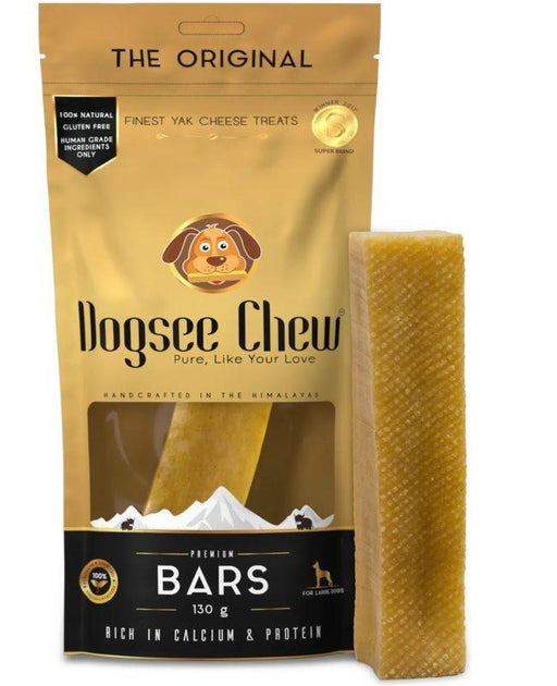 Dogsee Chew Cheese Large Bars Premium Dental Treats for Large Dogs - Vegetarian - Ofypets