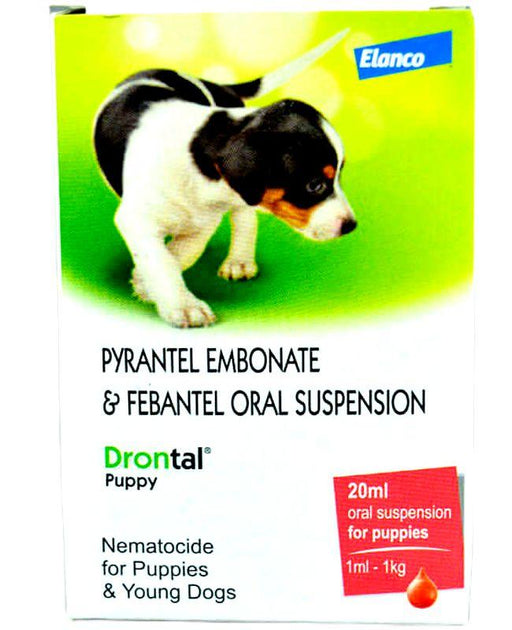 Elanco Drontal Puppy Dewormer Oral Suspension - Ofypets