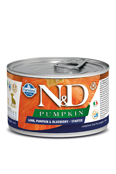 Farmina N&D Pumpkin Lamb and Blueberry Starter Mini Puppy Wet Dog Food - Ofypets
