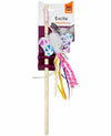 Fofos Blocky Meow Butterfly Wand with Catnip - Ofypets