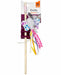 Fofos Blocky Meow Butterfly Wand with Catnip - Ofypets