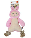 Fofos Cotton Ropeleg Squeaky Plush Toy for Puppies and Dogs - Ofypets