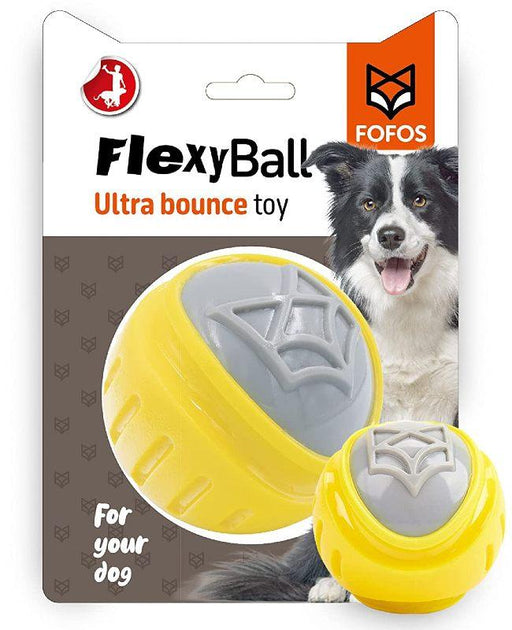 Fofos Flexy Ball Ultra Bounce Chew Toy for Dogs - Ofypets