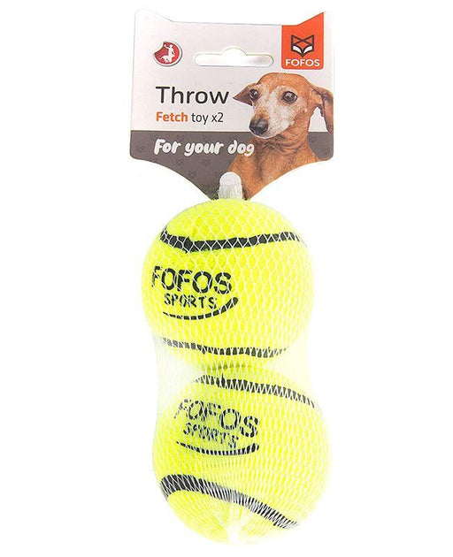 Fofos Sports Fetch Ball with Squeaker Play Toy for Puppies and Dogs - Ofypets
